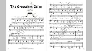 The Groundhog Galop  MusicK8com Singles Reproducible Kit [upl. by Zaneski]