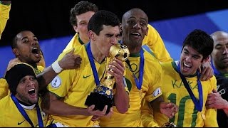 Todos os Jogos do Brasil na Copa das Confederações 2009 [upl. by Eanom]