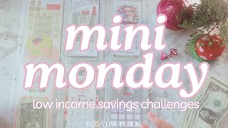 🎀 Mini Monday 🎀  Free Savings Challenges  lowincome cashstuffing [upl. by Htabmas592]