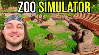 Is This NEW ZOO GAME ANY GOOD Zoo Simulator [upl. by Enalda]