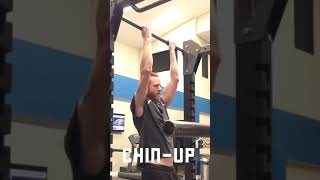 Chinup vs pullup [upl. by Ynatirb]