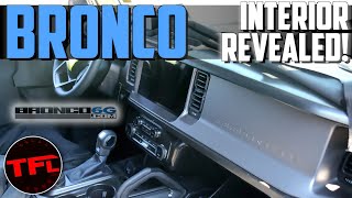 Spied New 2021 Ford Bronco Interior Revealed Plus All the 2021 Jeep Wrangler Updates To Compete [upl. by Ignaz]