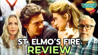 ST ELMOS FIRE 1985 Movie Review  Brat Pack  Demi Moore  Rob Lowe [upl. by Rihsab]