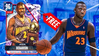 Is FREE Pink Diamond Jason Richardson a TOP SHOOTING GUARD in NBA 2K24 MyTeam [upl. by Tiena610]