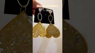 DIY Epoxy Resin Jewellery Resin Jewellery Making resinart resintutorials shortvideo foryou [upl. by Mariya]