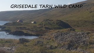 GRISEDALE TARN WILD CAMP via Hellvelyn TRIPLE TARN TREK [upl. by Leveridge720]