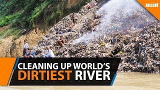 Indonesia scrubbing the worlds dirtiest river to make it drinkable [upl. by Ibbor376]