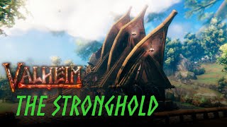 Valheim Build The Stronghold [upl. by Trembly603]