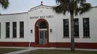 SNEAK PREVIEW Historic Holy Family Center Renovations Apalachicola [upl. by Azmah]