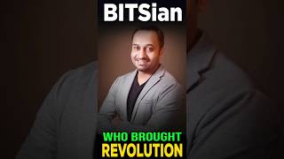 😍 BITSian who brought revolution 💖 BITS Pilani Graduate Success Story 😍 BITS Goa Hyderabad shorts [upl. by Llenram409]