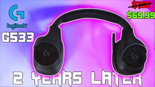 Logitech G533 Headphones 2 Years Later With MIC TEST [upl. by Alram717]