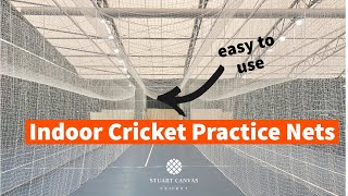 Indoor Cricket Nets by Stuart Canvas [upl. by Ahsai377]