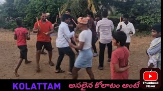 Kolattam dance  folk rurallife ruralindia village festival [upl. by Priscilla]