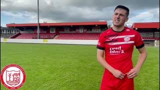 Match Reaction  Gary Donnelly on Ballyclare Comrades 10 Newry City [upl. by Korten]