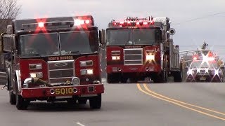 Fire Trucks Responding Compilation Part 30  From Across New Jersey [upl. by Hambley391]