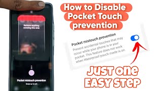 Disable Pocket mistouch prevention with these easy steps  Realme and Oppo Phones [upl. by Gardel961]