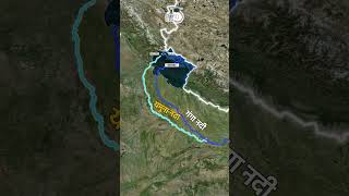 Yamuna River  Map in Short  Amrit Upadhyay  UPSC 2024  StudyIQIAS हिंदी [upl. by Floss]