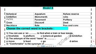 3rd Prep Hello Model Exam English  Units 12 hossamajlan3304 [upl. by Gallagher]