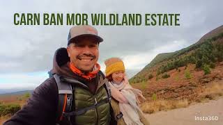 Wildland Estate Cairngorms Carn Ban Mor walk Waterfalls wild winds and peregrines [upl. by Aalst96]