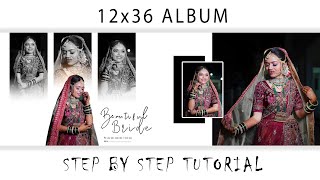 Photoshop album design tutorial [upl. by Yerak620]