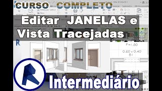 6  Como inserir e editar Janelas  Mas Janela Alta  Revit [upl. by Ornie]