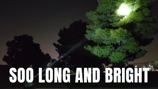 BEST BUY LONG DISTANCE EDC FLASHLIGHT 800 YARDS OLIGHT JAVELOT FULL REVIEW [upl. by Lingwood]