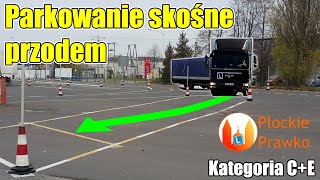 CE Parkowanie skośne przodem [upl. by Acilef]