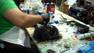 silicone caulk mold part 2wmv [upl. by Koh]