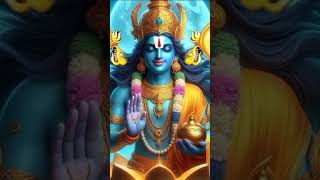 Jay Vishnu bhagwan ki Jay music vishnumantra shrivishnumantra song video short [upl. by Ahsitniuq532]