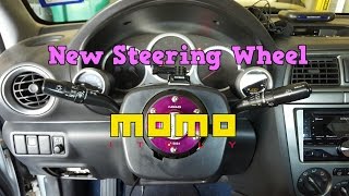 STi Gets A Quick Release Ep 22  Steering Install NRG amp Momo [upl. by Steffie]