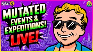 🎃Live Fallout 76 Mutated Events amp Atlantic City Expeditions fallout76 mutatedevents gaming [upl. by Magbie826]