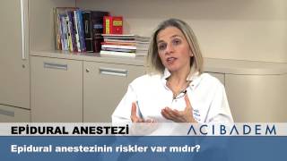 Epidural anestezinin riskleri var mıdır [upl. by Herta]