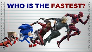 Who is the Fastest Superhero [upl. by Henley]