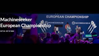 Darts 2024 European Championship Schedule [upl. by Haeli]