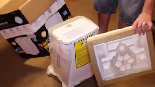 Hisense 35Pint 2Speed Dehumidifier Unboxing [upl. by Jewell]