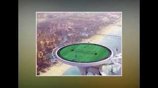 Worlds Highest Tennis Court at Burj Al Arab Dubai  JanoDuniya [upl. by Euqinobe]