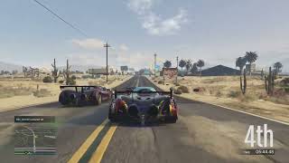 Passing in The Race TMRS MotorSport 2 GTA 5 Online Races PS5 [upl. by Yrmac]