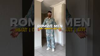 ROMWE MEN TRY ON HAUL romwehaul romwe romweshop [upl. by Lahcim778]