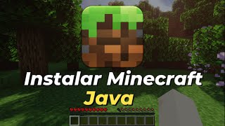 CÓMO INSTALAR MINECRAFT JAVA RÁPIDO EN 4 MINUTOS PARA PC Y LAPTOP [upl. by Gaves]