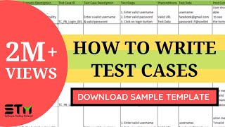 How To Write TEST CASES In Manual Testing  Software Testing [upl. by Azarria141]