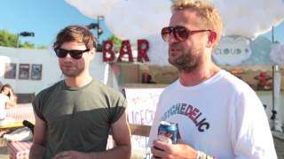 Psychemagik interview  Glastonbury 2013 [upl. by Merceer]