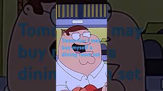 Credit Card Debt  Peter Griffin amp Glenn Quagmire meme 🤣 familyguymemes [upl. by Cock83]