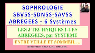 Sophrologie 22  SBV5S SDN5S SAV5S abrégées  Audio avec texte [upl. by Gaylord]