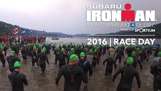 2016 Subaru IRONMAN  MontTremblant QC  Race Day [upl. by Oznarol286]