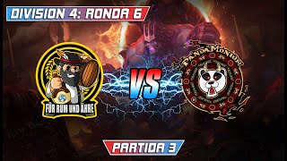 Heroes Lounge Ronda 6 Div 4 Für Rum und Ähre VS Pandamonium Parte 3 [upl. by Nebe]