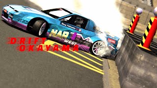 Assetto Corsa Simagic Alpha Mini Drift Okayama [upl. by Arbas]