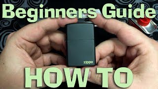 Zippo Lighter  Beginners Guide  How To Use  Unboxing [upl. by Elyssa]