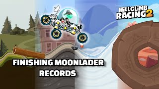 🥓 FINISHING my MOONLANDER MASTERY RECORDS  Hill Climb Racing 2 😵 [upl. by Demeter183]