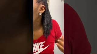 moisturizing my locs  diy micro locs [upl. by Adnohsar203]