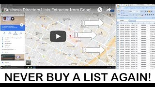 Business Prospecting Lists from Google Places [upl. by Marx]